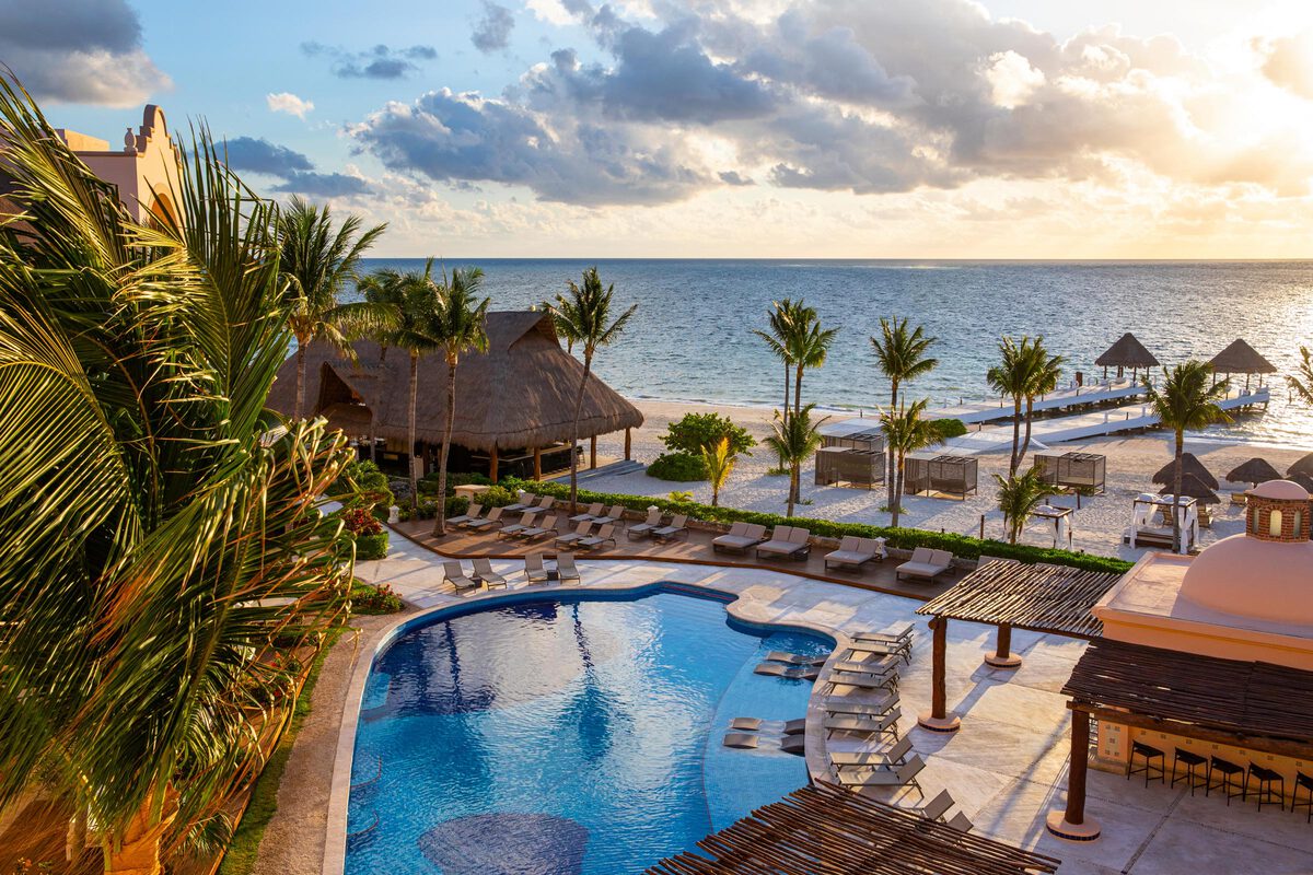 Sunrise At Excellence Riviera Cancun