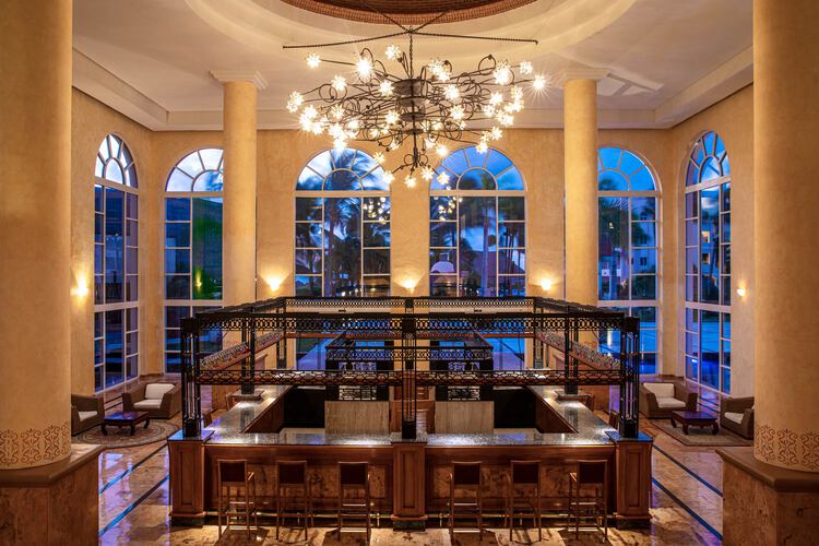 Lobby Bar of the Best All Inclusive Resort in Riviera Maya Mexico