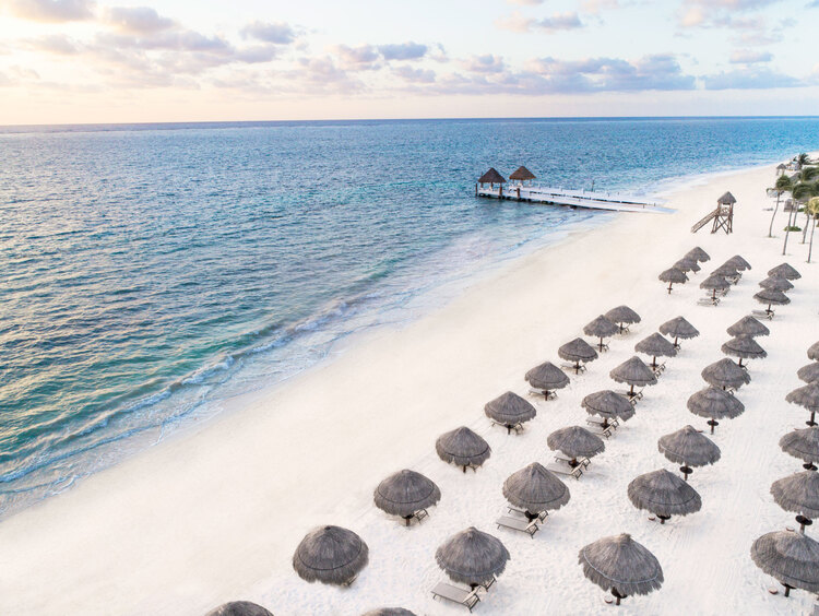 Top Resorts in the Riviera Maya Mexico with White Sand Beach
