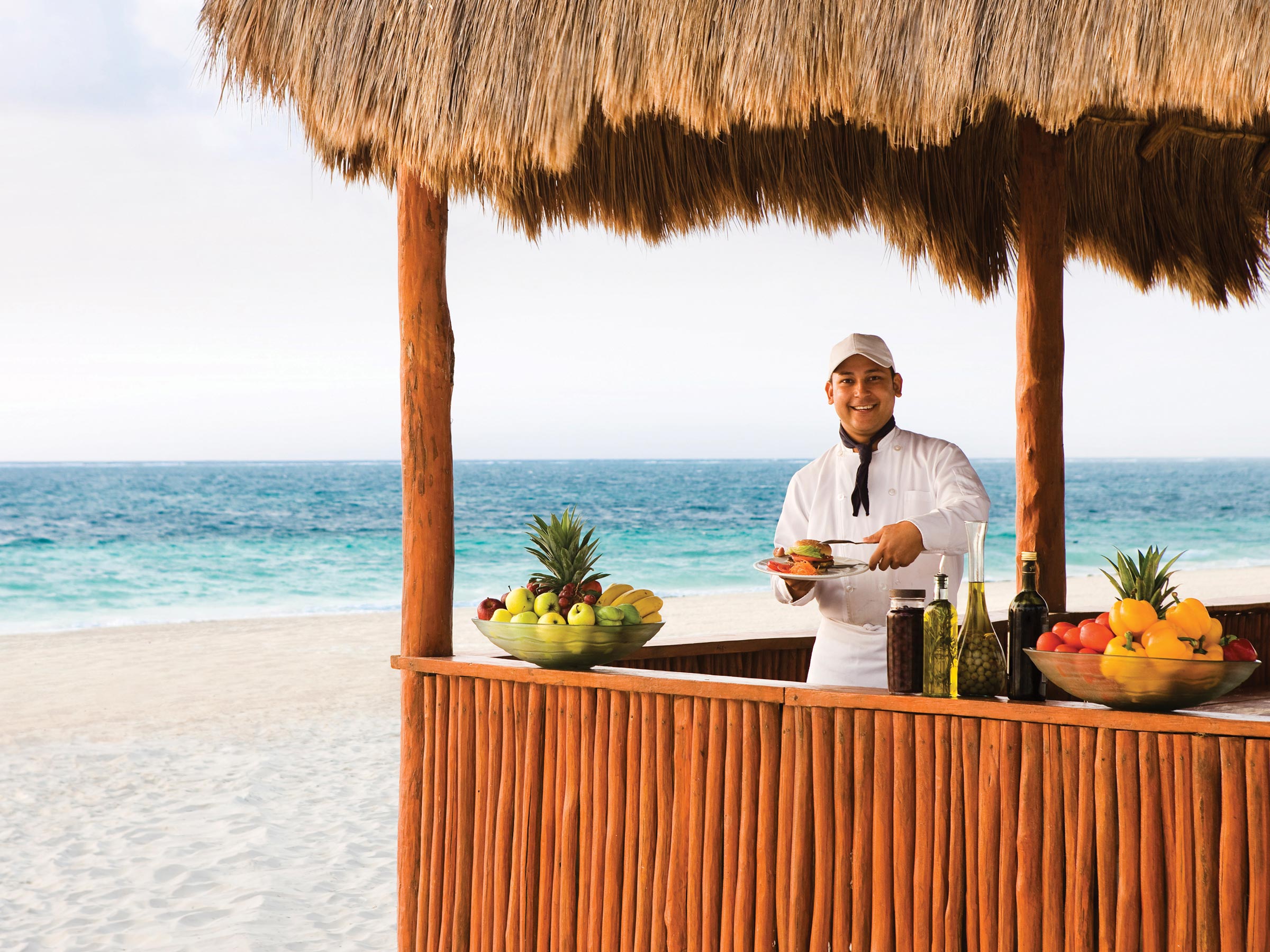 Resort Beach Waiter Service